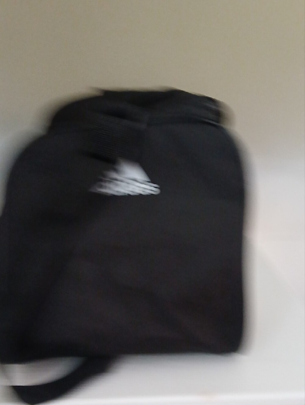 adidas Black Duffel Bag with White Logo - Picture 4 of 6